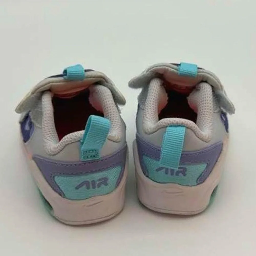 Nike‎ Air Max SYSTM Baby Sneakers – White/Pink/Grey – Size 4C – NIB